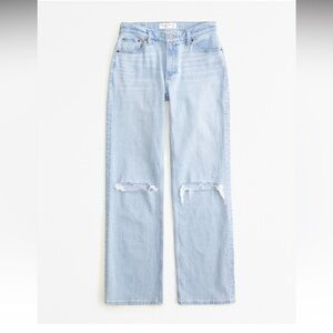 BNWT- Abercrombie and Fitch 90s low rise baggy jean’s
